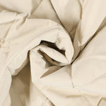 KZZ Men's Solid-Color Raglan-Sleeve Button-Front Thickened Jacket
