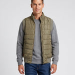 KZZ Men's Solid-Color Zipper-Pocket Vest