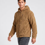 KZZ Men's Warm Hooded Jacket