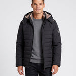 KZZ Men's solid-color fashion jacket
