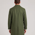 KZZ Men's double-breasted trench coat