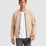KZZ Men's Casual Baseball Jacket