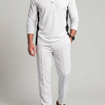 KZZ Waffle-knit long-sleeve set