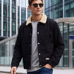 KZZ Men's Corduroy Jacket