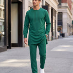 KZZ Men's Robe Set