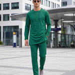 KZZ Men's Robe Set