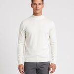 KZZ Men's mock-neck long-sleeve shirt