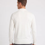 KZZ Men's mock-neck long-sleeve shirt