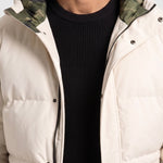 KZZ Men's hooded winter jacket