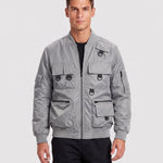 KZZ Men's Slim-Fit Tactical Jacket