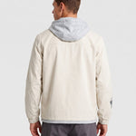 KZZ Casual color-block hooded jacket