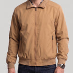 KZZ Men's casual zip-up jacket