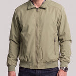 KZZ Men's casual zip-up jacket