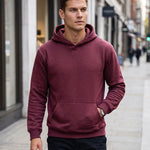 KZZ Men's Sequin Pullover Hoodie