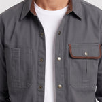 KZZ Men's Long-Sleeve Work Shirt