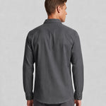 KZZ Men's Long-Sleeve Work Shirt