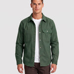 KZZ Men's Long-Sleeve Work Shirt