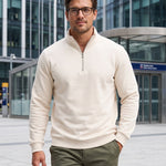 KZZ  Loose Fit Zip-top sweatshirt