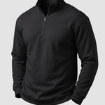 KZZ  Loose Fit Zip-top sweatshirt