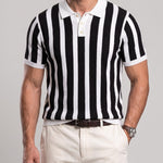 KZZ Striped short-sleeve shirt