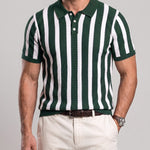 KZZ Striped short-sleeve shirt