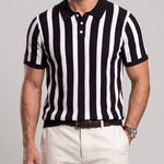 KZZ Striped short-sleeve shirt