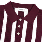 KZZ Striped short-sleeve shirt