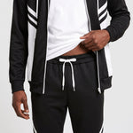 KZZ Men's Casual Hooded Tracksuit