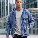 KZZ Men's Hooded Jacket