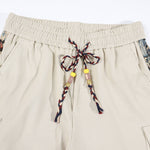 KZZ Men's Fashion Cartoon Print Cargo Shorts