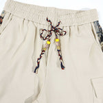 KZZ Men's Fashion Cartoon Print Cargo Shorts