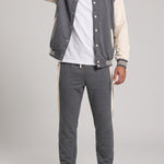 KZZ Men's Baseball Jacket Set