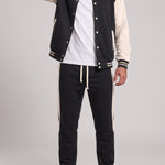 KZZ Men's Baseball Jacket Set