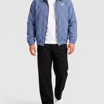 KZZ Vintage-style outdoor sports jacket with a lapel collar