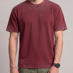 KZZ Plus-size washed ombre short-sleeve top