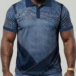 KZZ Men's Short-Sleeve Shirt