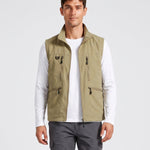 KZZ Men's multi-pocket vest