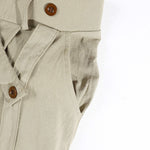 KZZ Men's Casual Loose-Fit Linen Pants