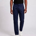 KZZ Men's Stretch Slim-Fit Dress Trousers