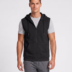 KZZ Vintage-style hooded vest