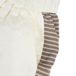 KZZ Color-block half-zip top and solid-color drawstring shorts