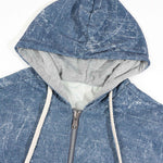 KZZ Men's Summer Hooded Short-Sleeve Set