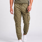 KZZ Men's loose-fitting casual work pants