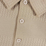 KZZ Casual slim-fit polo shirt and drawstring shorts