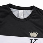KZZ Men's Printed Short-Sleeve Shirt and Shorts Set