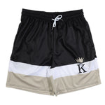 KZZ Men's Printed Short-Sleeve Shirt and Shorts Set