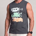 KZZ Men's sleeveless vest