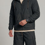 KZZ Loose-fitting hooded sun-protection jacket and shorts