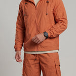 KZZ Loose-fitting hooded sun-protection jacket and shorts