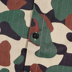 KZZ Men's Camouflage Print Two-Piece Set